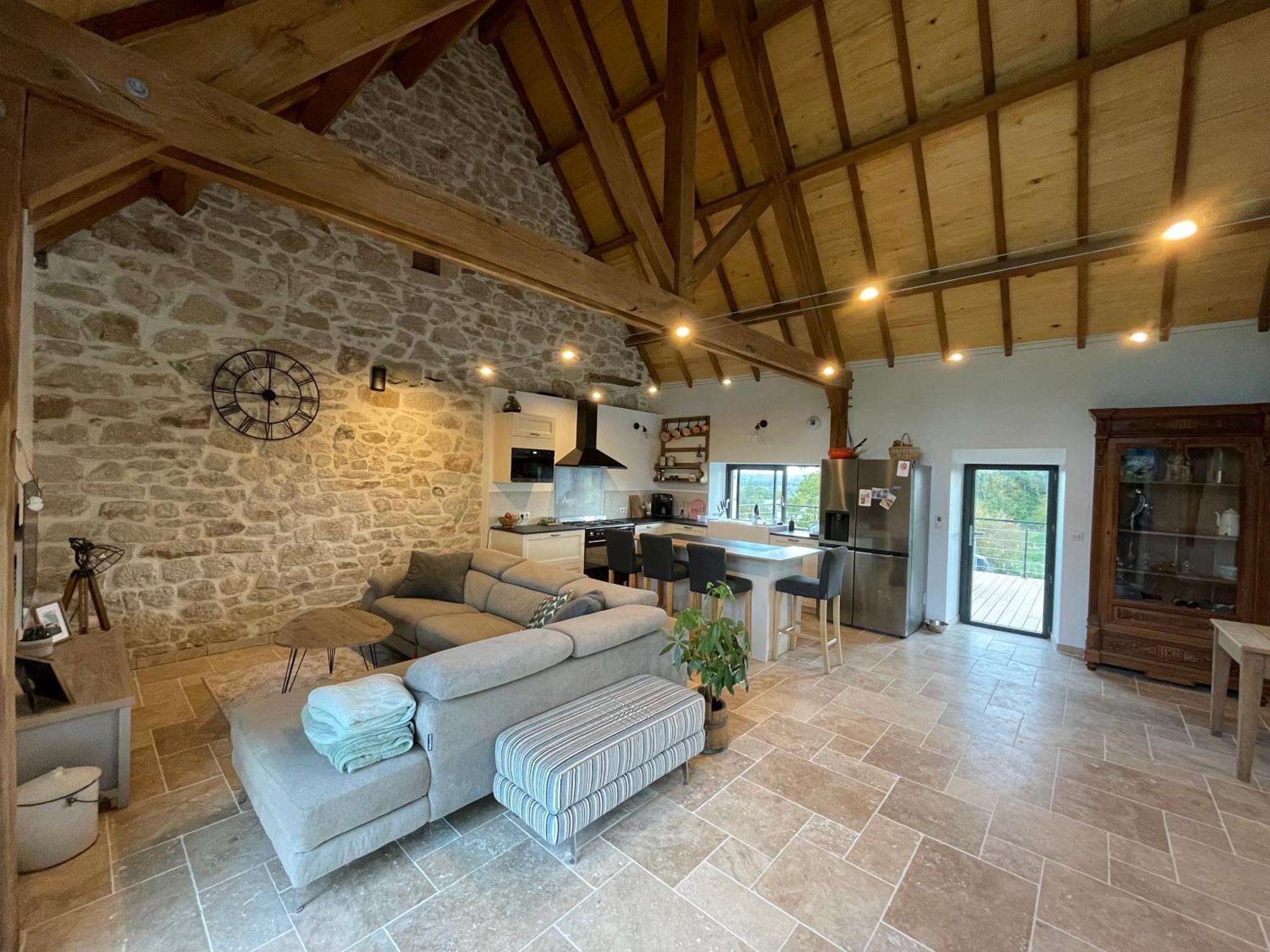 Hautefage Ancienne Grange Renovee En Xaintrieヴィラ エクステリア 写真